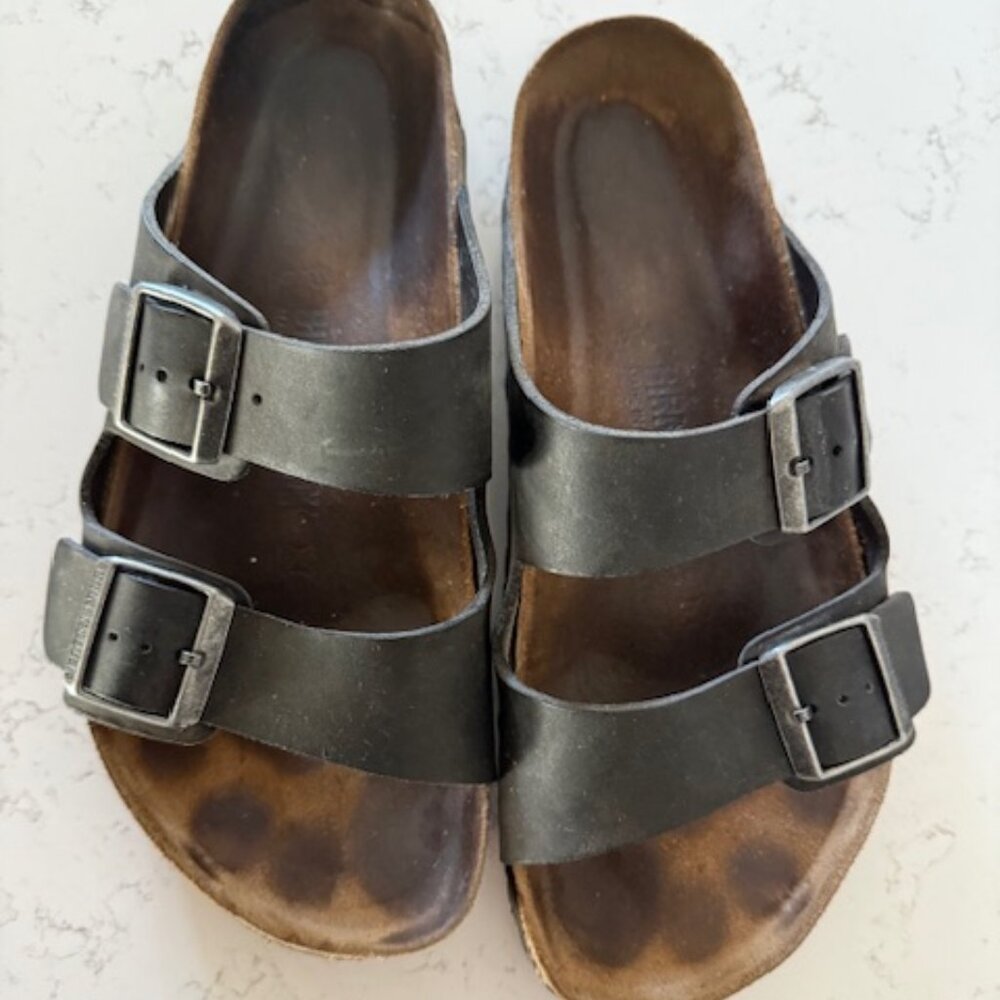 Mens Black Birkenstocks